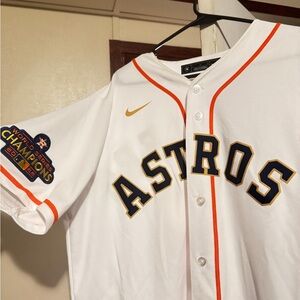 2022 Astros World Series Championship Gold Edition Jersey. Lance McCullers Jr